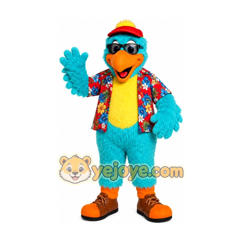Tropical Parrot Mascot Costume
