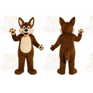 Wild Coyote Mascot Costume