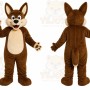 Wild Coyote Mascot Costume
