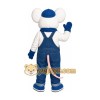Mouse Overalls Mascot Costume