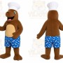 Chef Seal Mascot Costume
