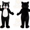 Black Cat Mascot Costume