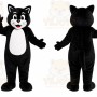 Black Cat Mascot Costume