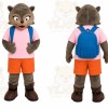 Raccoon Backpack Mascot Costume