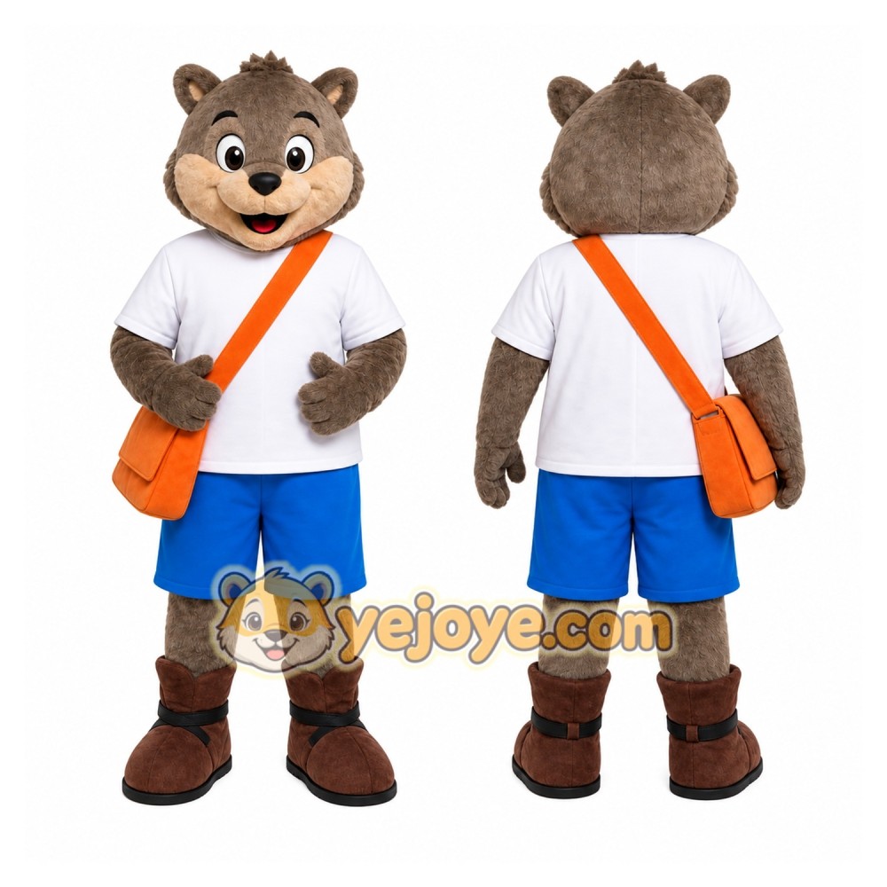Student Beaver Mascot Costume