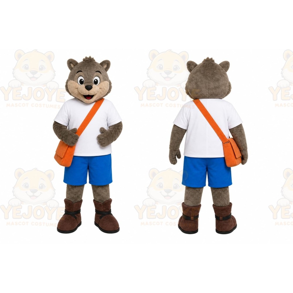Student Beaver Mascot Costume