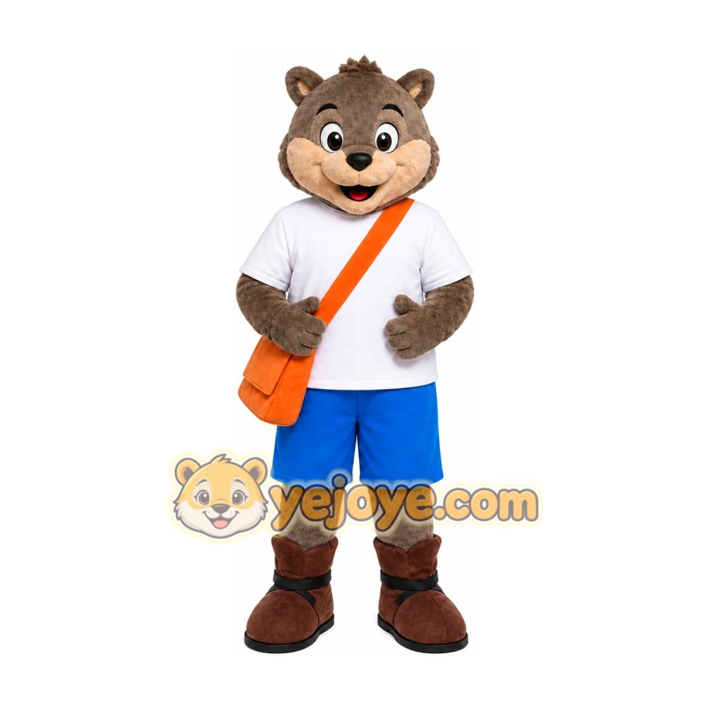 Student Beaver Mascot Costume