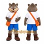 Student Beaver Mascot Costume