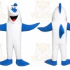 White Shark Mascot Costume