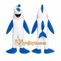 White Shark Mascot Costume