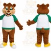 Friendly Chipmunk Mascot Costume