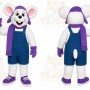 Purple Mouse Mascot Costume