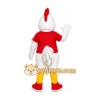 White Chicken Mascot Costume White Chicken Mascot Costume