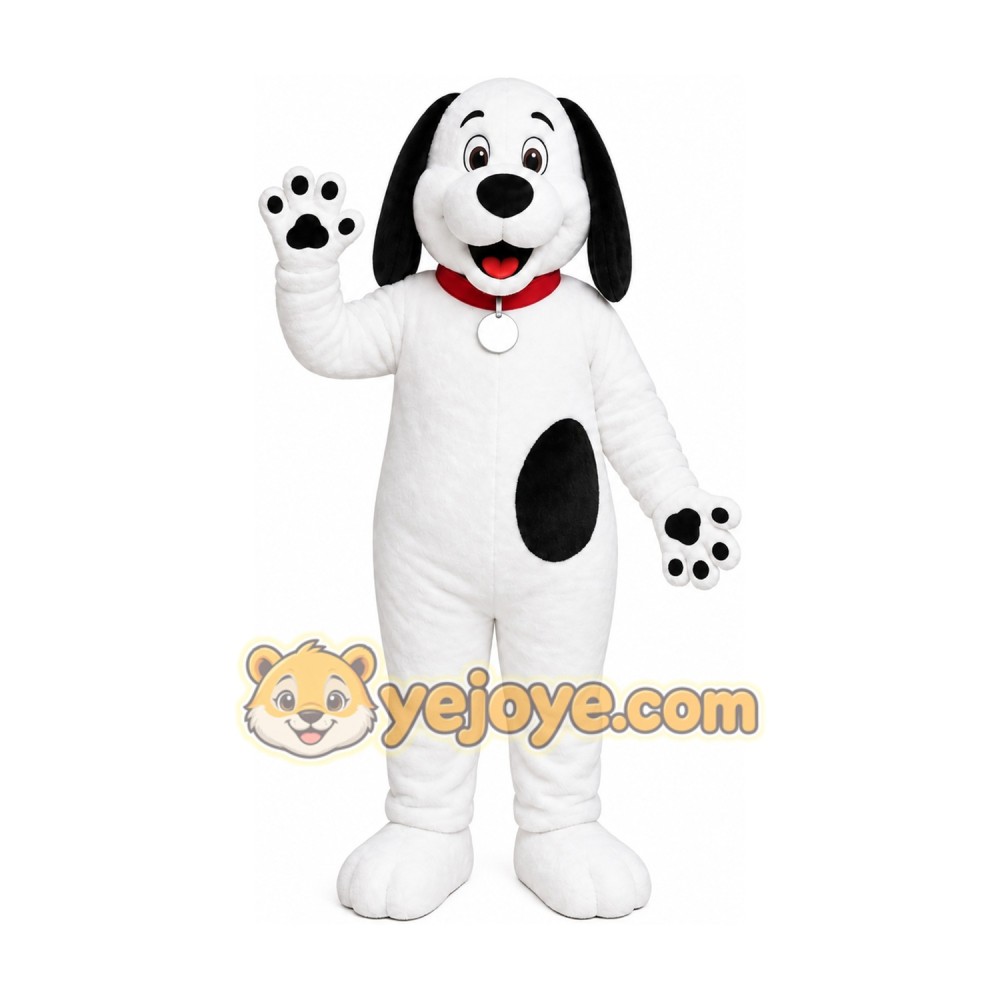 Dalmatian Dog Mascot Costume Dalmatian Dog Mascot Costume