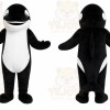 Black Dolphin Mascot Costume
