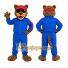 Sport Leopard Mascot Costume Sport Leopard Mascot Costume