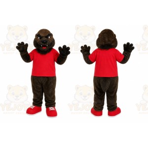 Fierce Badger Mascot Costume
