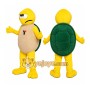 Yellow Turtle Mascot Costume