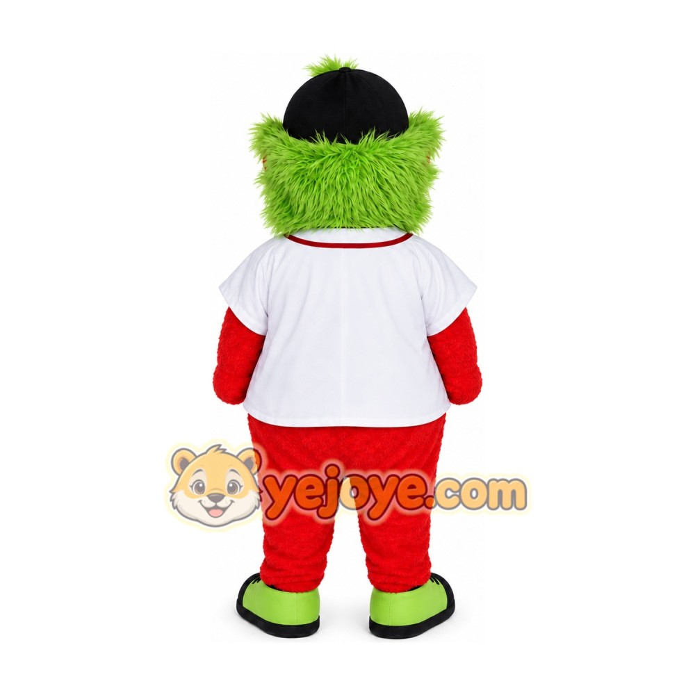 Red Green Monster Mascot Costume