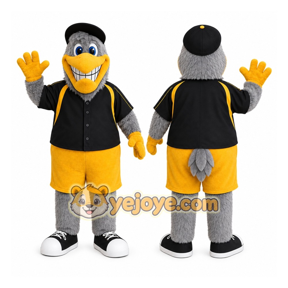 Yellow Penguin Mascot Costume Yellow Penguin Mascot Costume