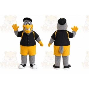 Yellow Penguin Mascot Costume