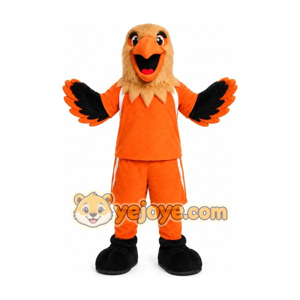 Orange Bird Mascot Costume