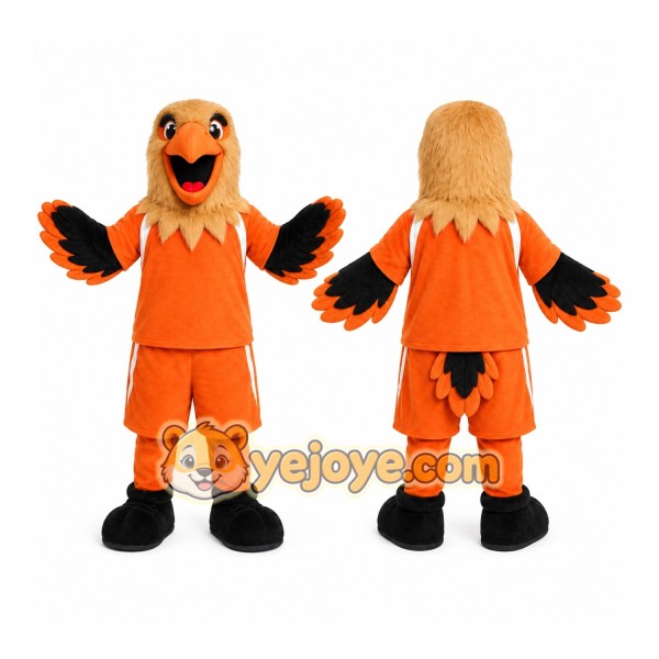 Orange Bird Mascot Costume