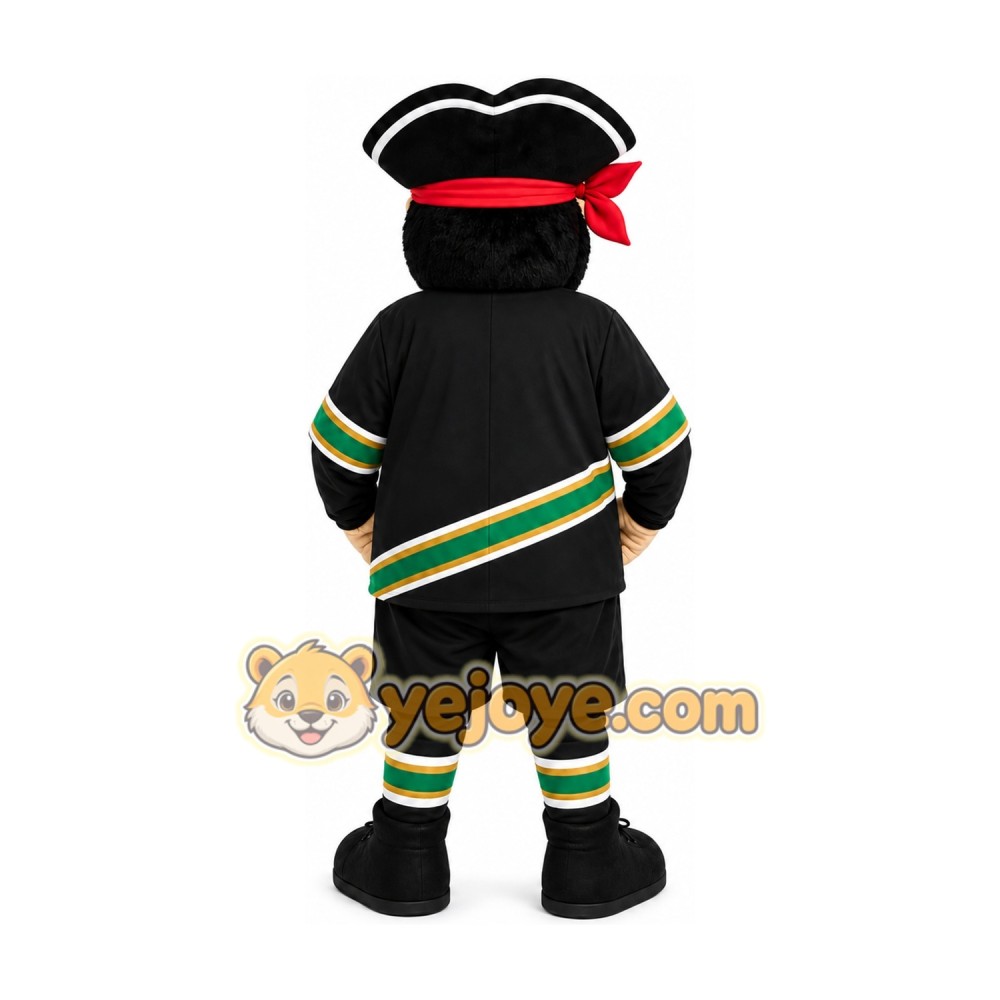 Captain Pirate Mascot Costume