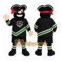 Captain Pirate Mascot Costume