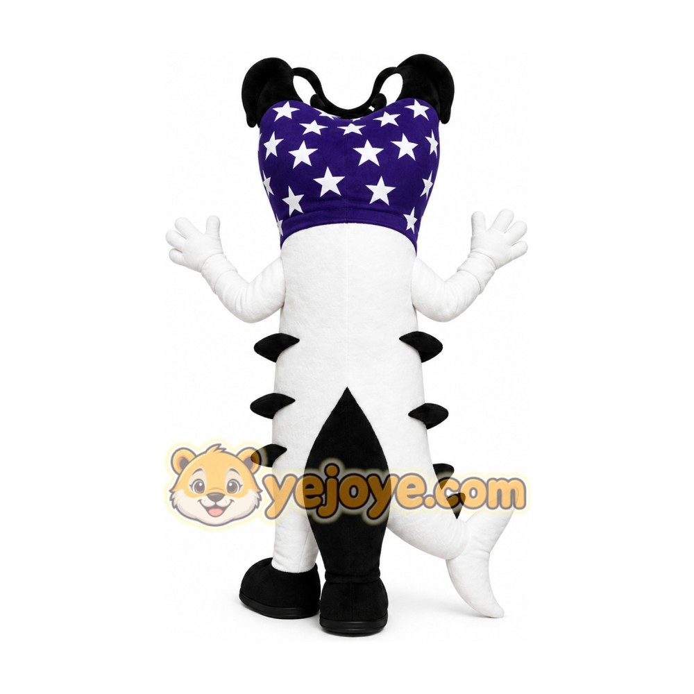 Cow Player Pair Mascot Costume Cow Player Pair Mascot Costume
