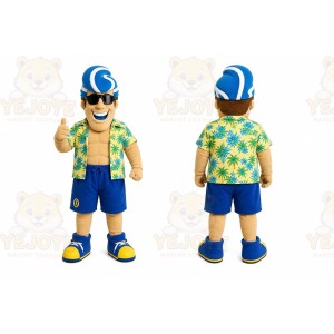 Sunglasses Boy Mascot Costume