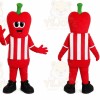 Red Bell Pepper Mascot Costume