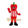Red Bell Pepper Mascot Costume Red Bell Pepper Mascot Costume