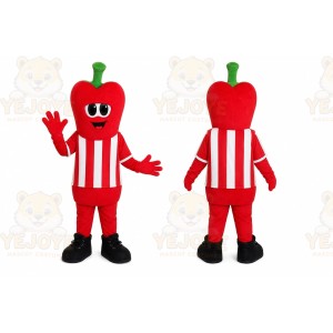 Red Bell Pepper Mascot Costume