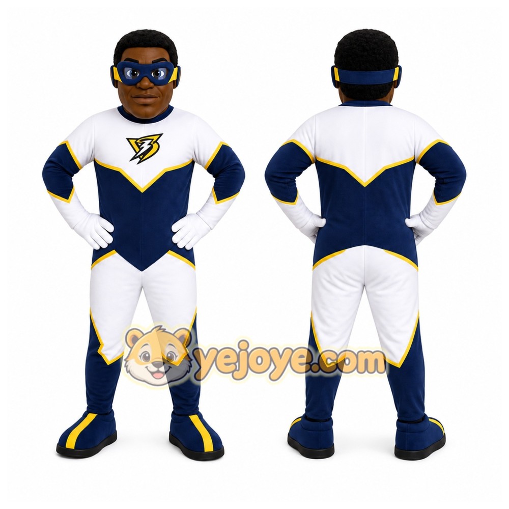 Superhero Character Mascot Costume Superhero Character Mascot Costume