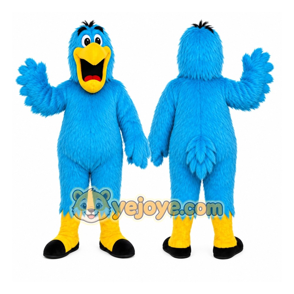 Blue Bird Mascot Costume Blue Bird Mascot Costume