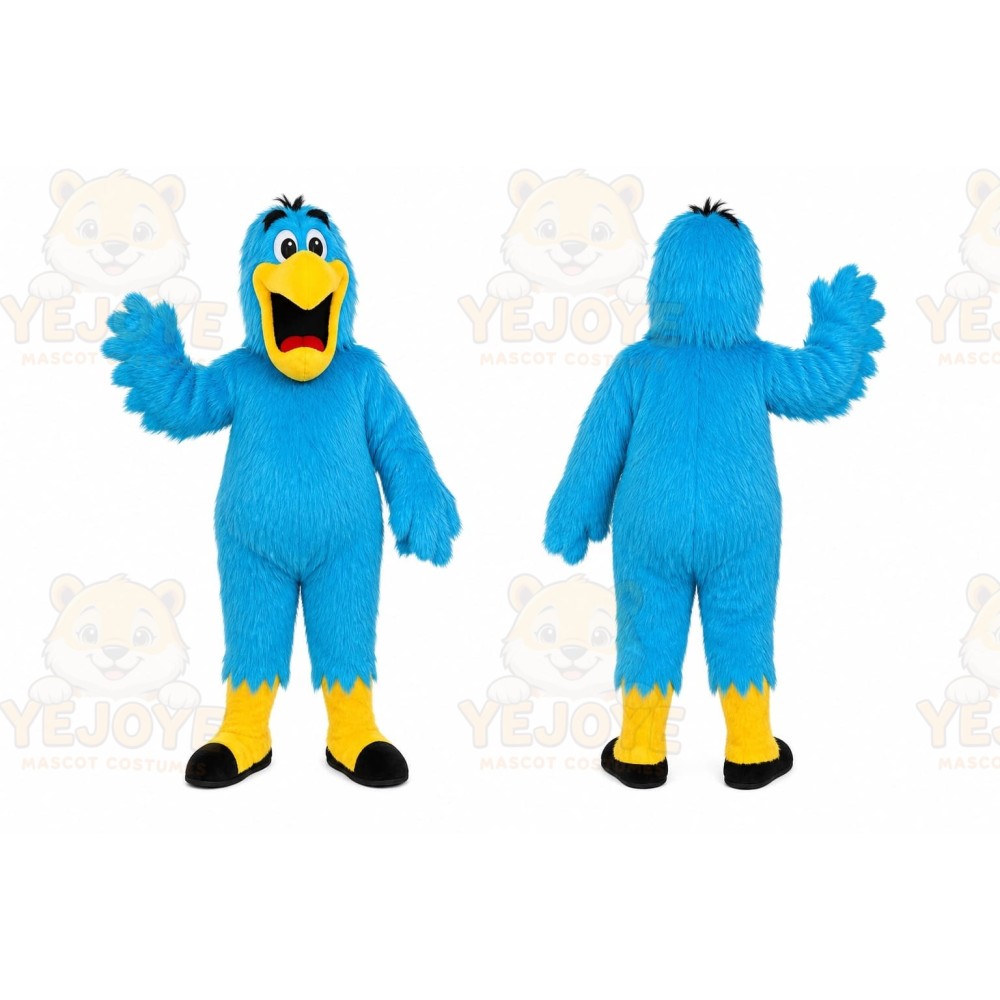 Blue Bird Mascot Costume