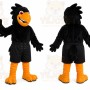 Black Raven Mascot Costume