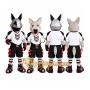 Hockey Wolf Set Mascot Costume