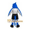 Blue Shark Hockey Mascot Costume