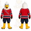Eagle Red Jersey Mascot Costume