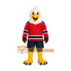 Eagle Red Jersey Mascot Costume