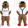 Groundhog Mascot Costume Adult Size