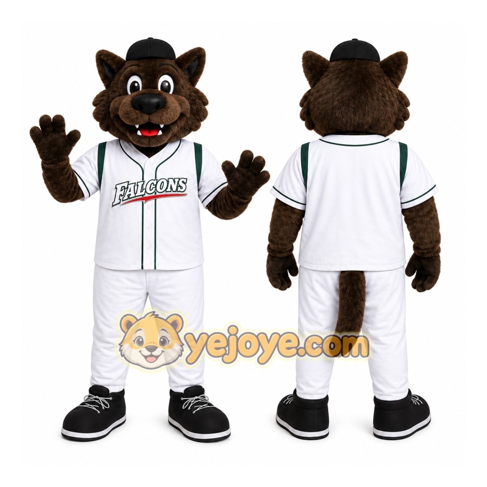 Cartoon Wolf Mascot Costume Cartoon Wolf Mascot Costume