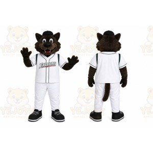 Cartoon Wolf Mascot Costume