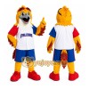 Yellow Falcon Mascot Costume Adult Size