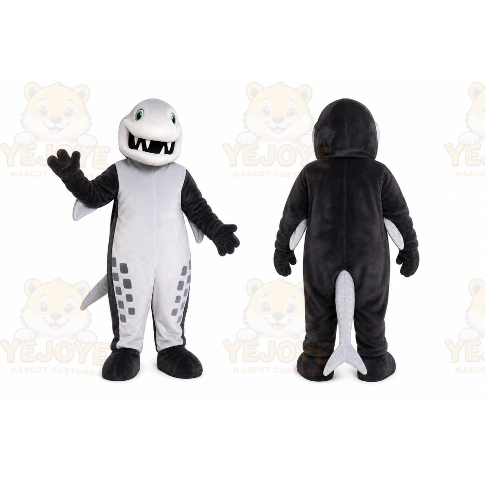 Black Shark Mascot Costume