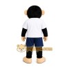 Monkey R Shirt Mascot Costume Monkey R Shirt Mascot Costume