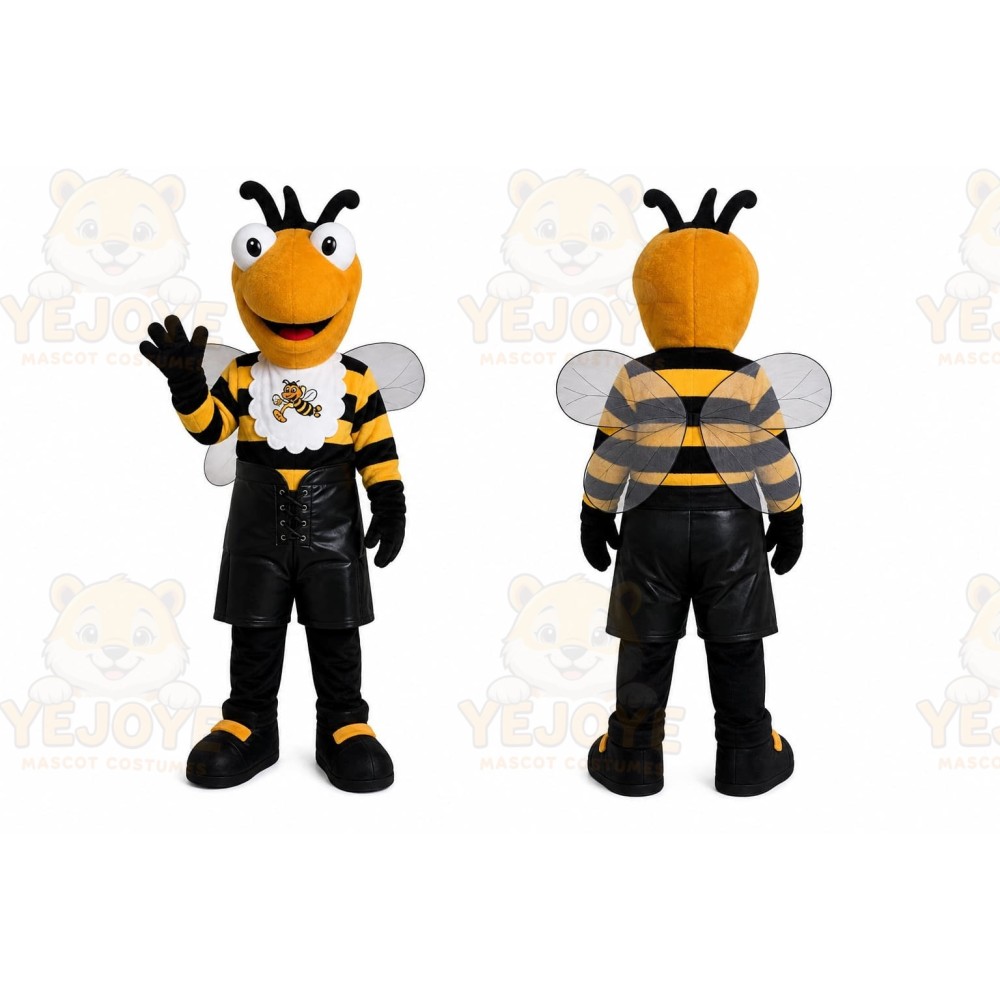 Black Bee Mascot Costume