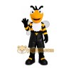 Black Bee Mascot Costume Black Bee Mascot Costume
